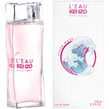 KENZO L'Eau Kenzo Hyper Wave Pour Femme Eau de Toilette pentru femei - imagine 3